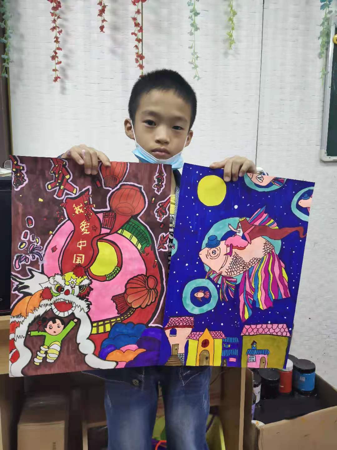 绘画作品展示