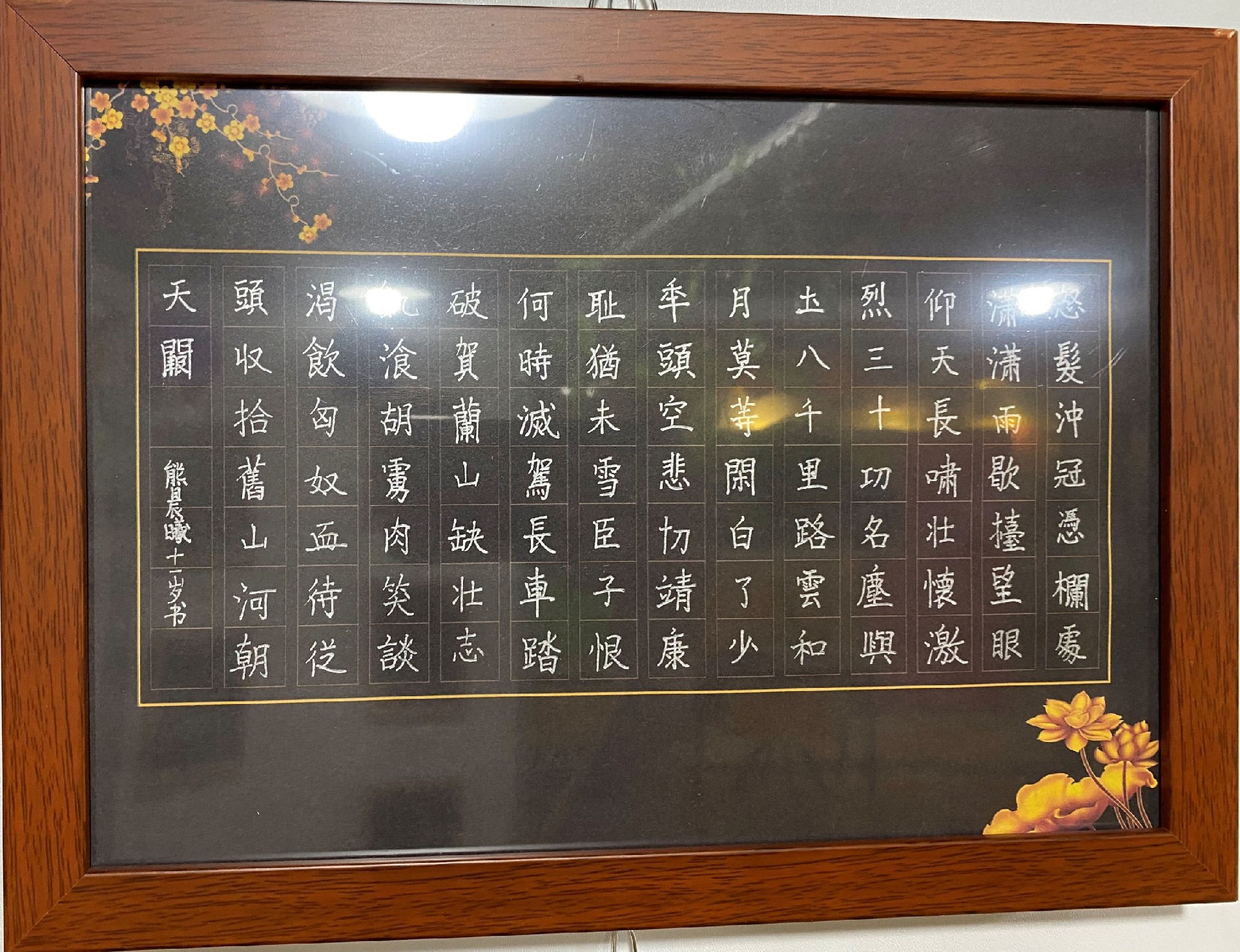 书法作品展示